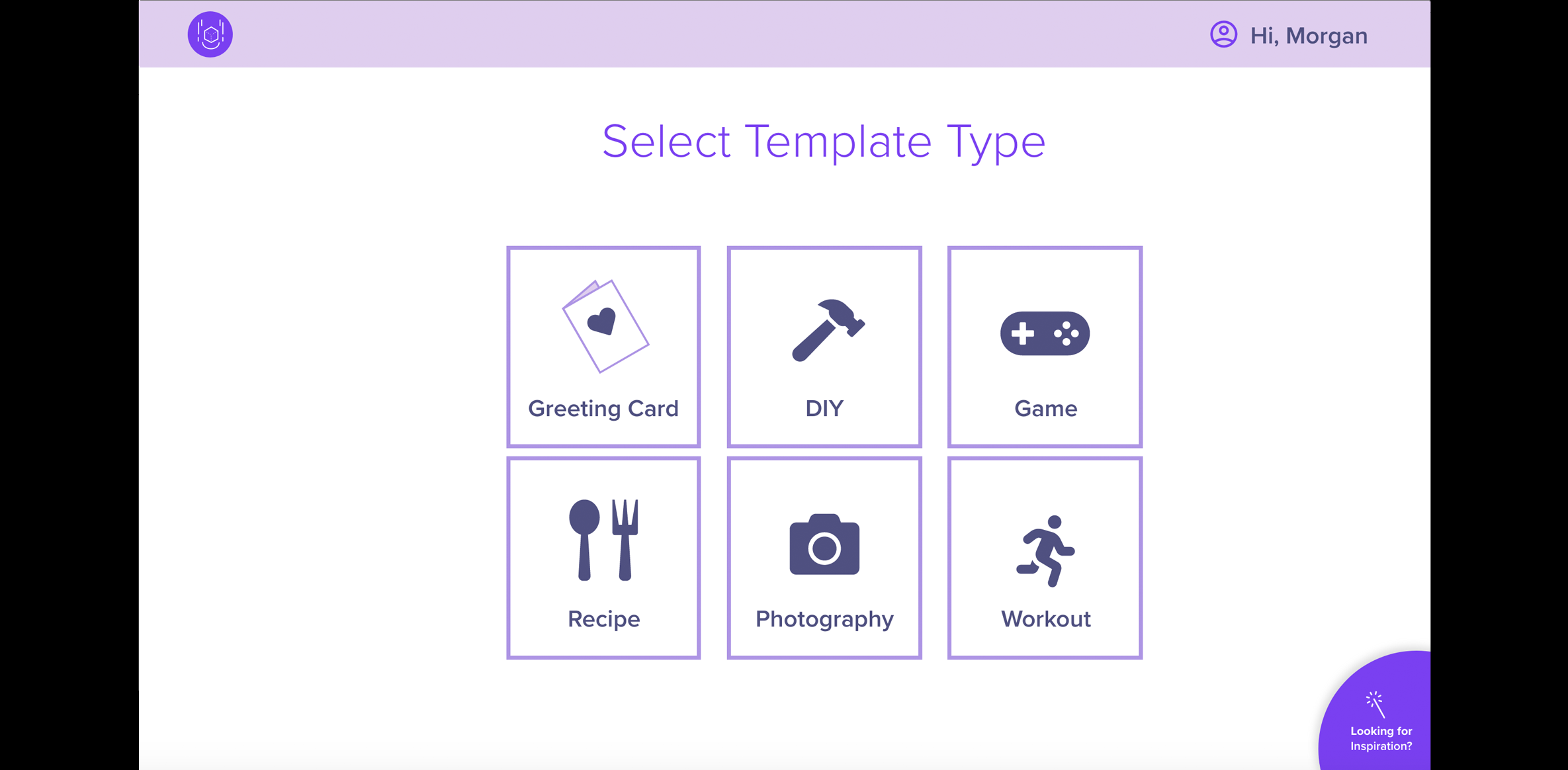 Select Template Type